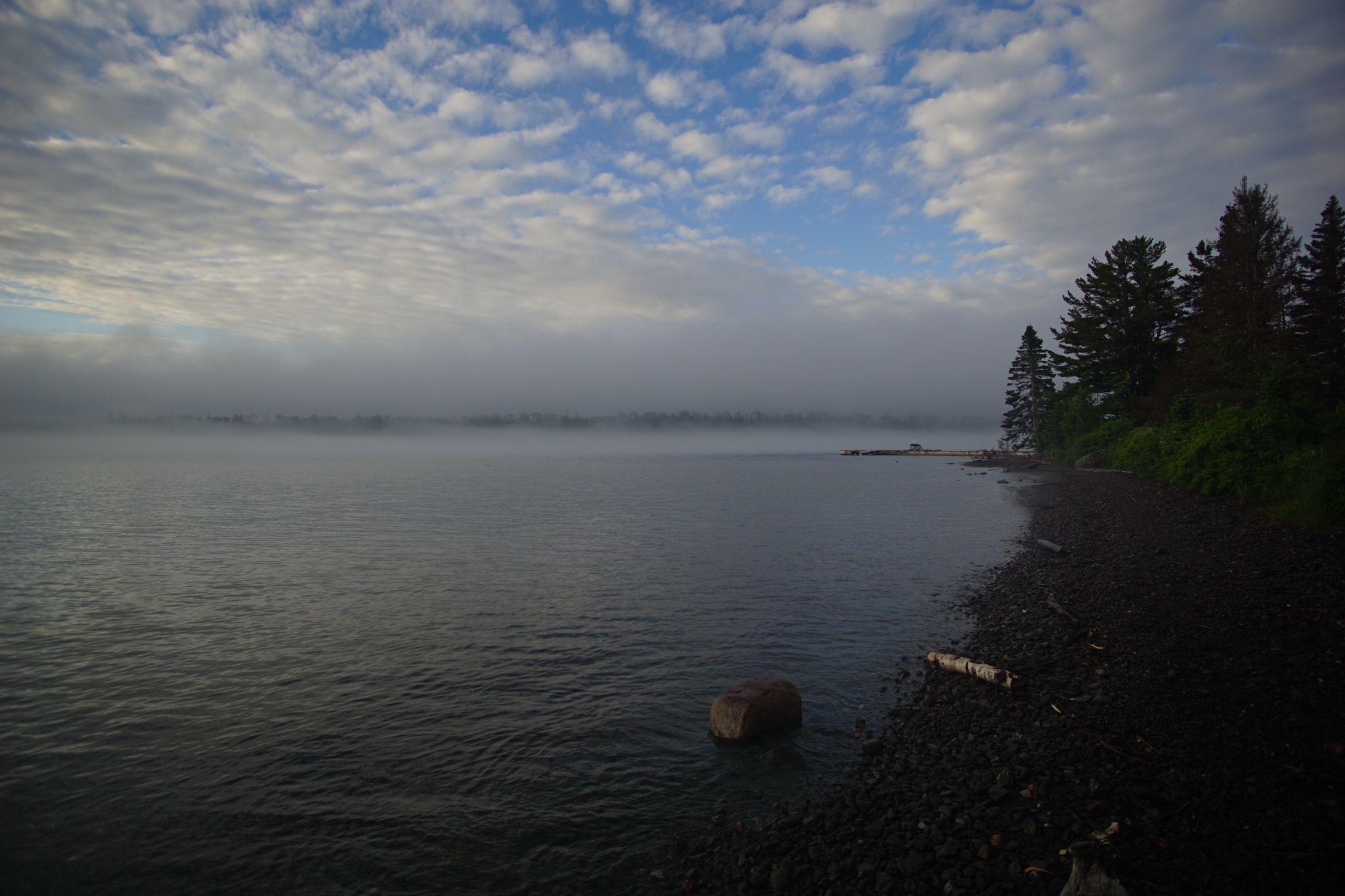 Early Morning Fog - Isle Royale