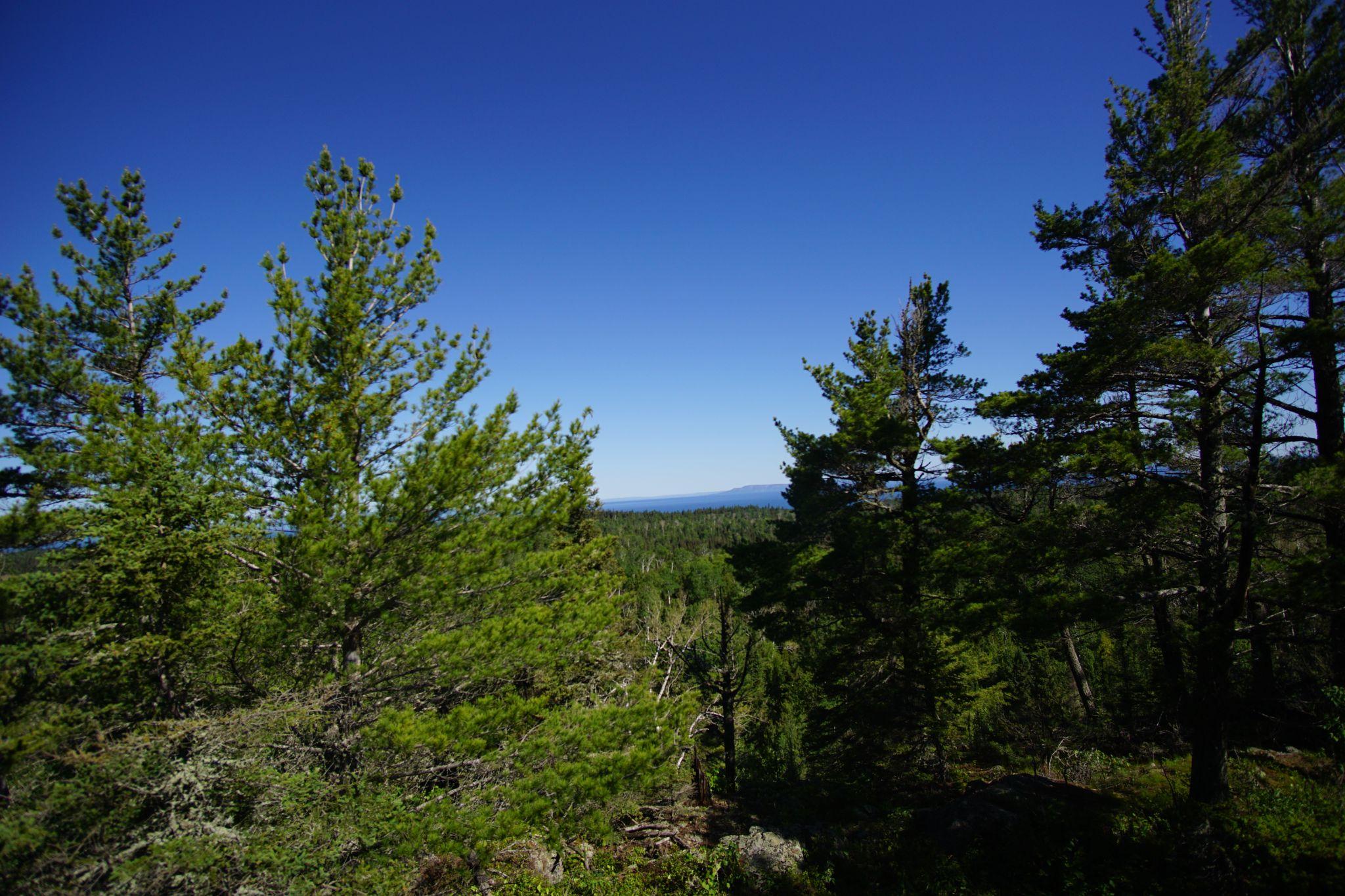 The day’s first climb was up the Minong Ridge.