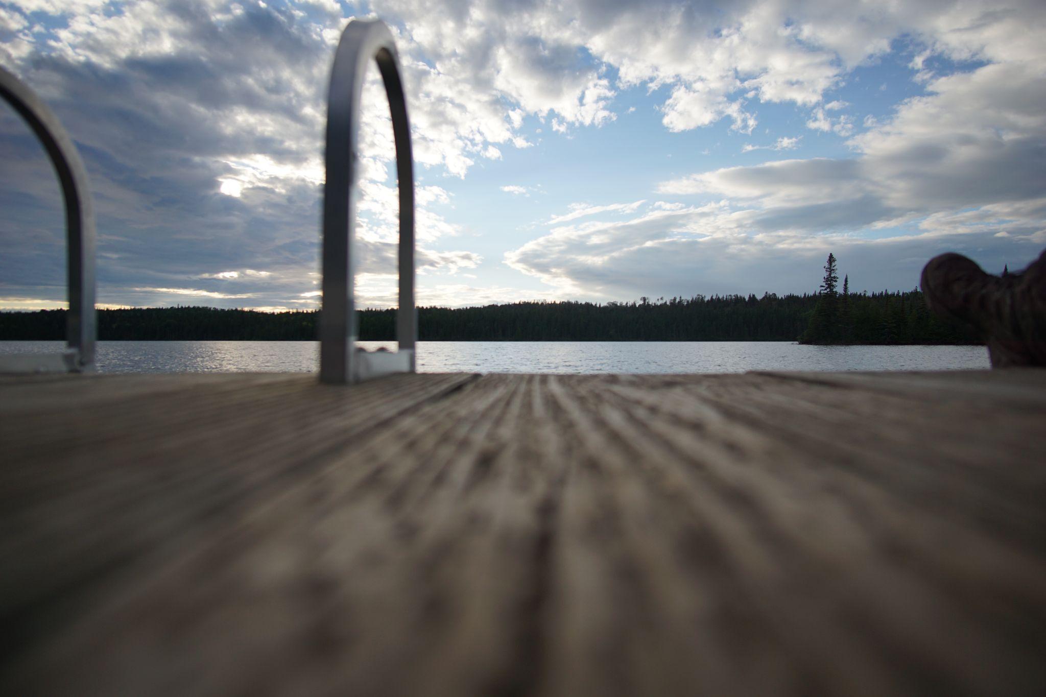 We came early to stretch and take in our final evening.